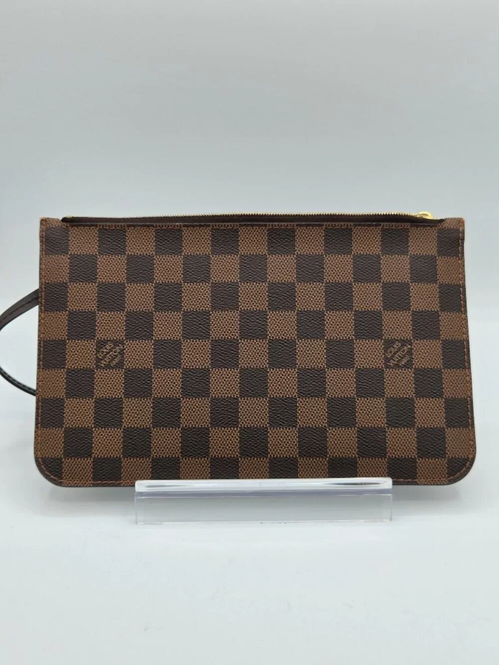 Louis Vuitton Damier Ebene Neverfull MM/GM Pochette | Wristlet | MM0250